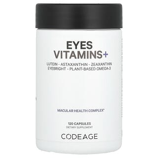 Codeage, Vitaminas+ para os Olhos, 120 Cápsulas