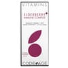 Vitamins, Elderberry+ Immune Complex, Vegan D3, Vitamin C, Zinc, Blueberry & Raspberry, 4 fl oz (120 ml)