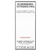Elderberry Vitamins Pro, Blueberry & Raspberry, 4 fl oz (120 ml)