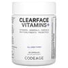 Clearface Vitamins+, Vitaminpräparat zur Haut- und Gesichtspflege, 90 Kapseln