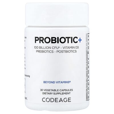 Codeage, Probiotic+, 30 Vegetarian Capsules