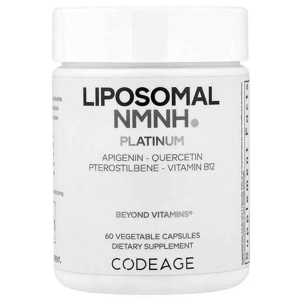 Codeage, Liposomal NMNH Platinum, 60 Vegetable Capsules