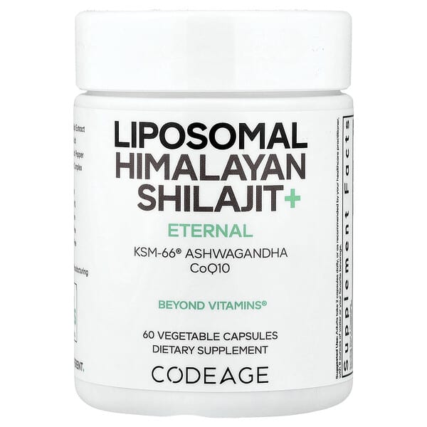Codeage, Eternal，脂質體喜馬拉雅喜來芝+，60 粒素食膠囊