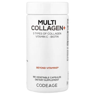 Codeage, Multi Collagen+, 180 Veg Capsules