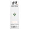 Liquid D3 + K2, Unflavored, 1 fl oz (29.6 ml)