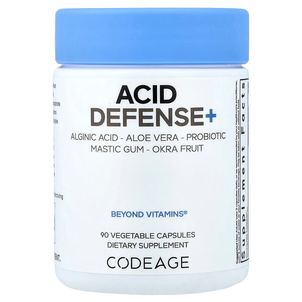 Codeage, Acid Defense+, 90 растительных капсул