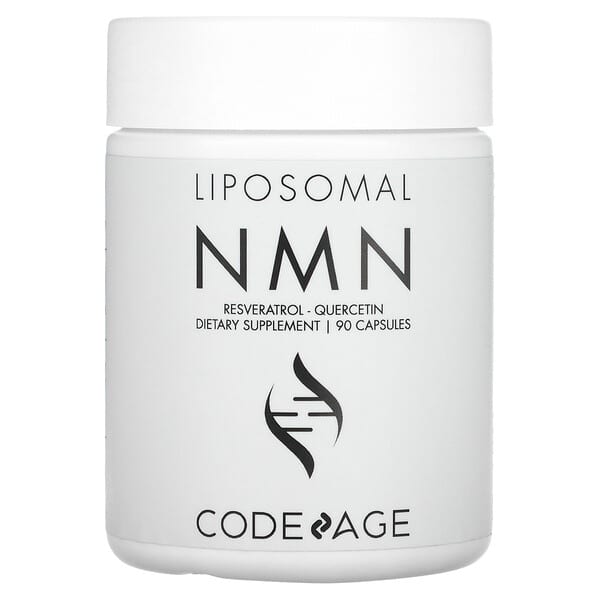 Codeage‏, NMN ליפוזומלי, רזברטרול, קוורצטין, 90 כמוסות