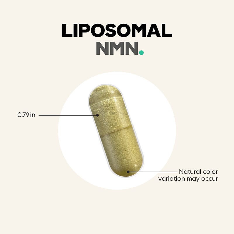 Liposomal NMN Platinum, 90 Vegetable Capsules