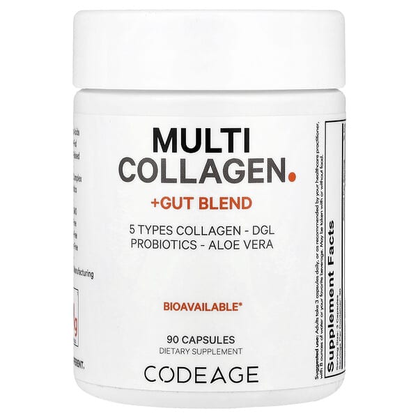 Multi Collagen + Gut Blend, 90 Capsules