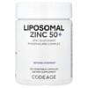 Liposomal Zinc 50+, 100 Vegetable Capsules (50 mg per Capsule)