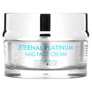 Codeage, Crème pour le visage Eternal Platinum au NAD, 50 g