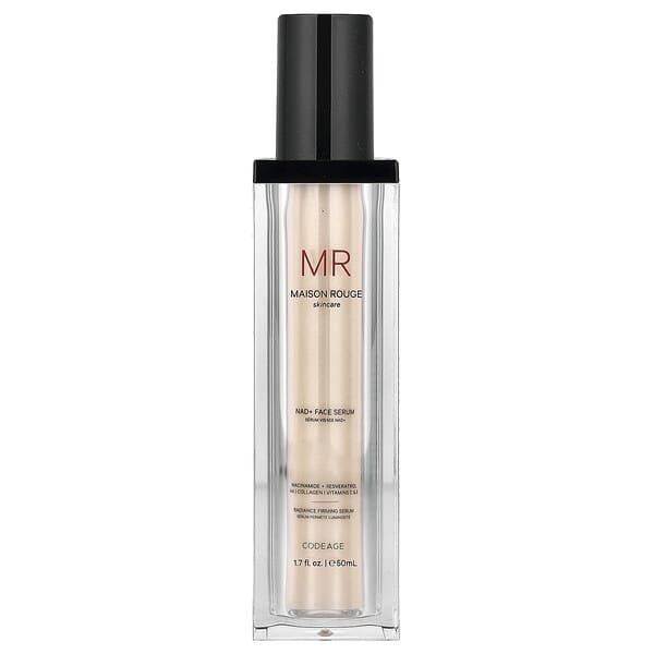 Codeage, 메종 루즈 스킨케어, NAD+ 페이스 세럼, 50ml(1.7fl oz)