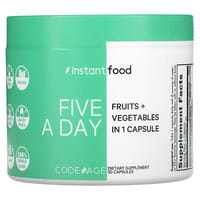 Codeage, Five A Day, Fruits & Vegetables in 1 Capsule, 30 Capsules