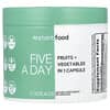 Five A Day, Fruits + Vegetables in 1 Capsule, 30 Capsules