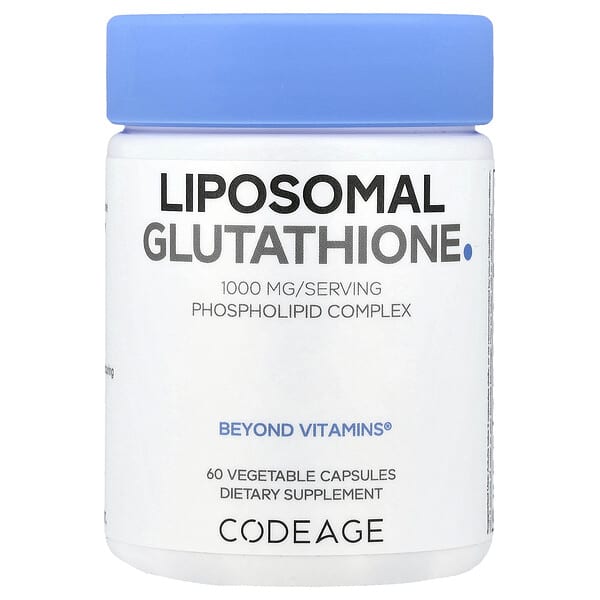 Codeage, 리포소말 글루타치온, 베지 캡슐 60정(캡슐 1정당 500mg)