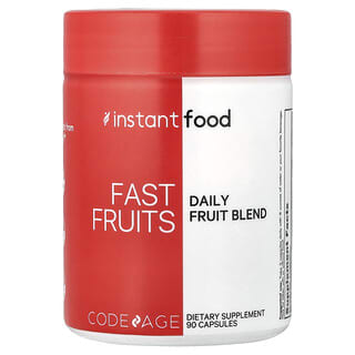 Codeage, Mâncare instantanee, fructe rapide, amestec zilnic de fructe, 90 de capsule