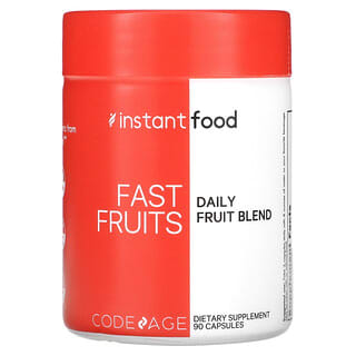 Codeage, Instant Food, Fast Fruits, tägliche Fruchtmischung, 90 Kapseln