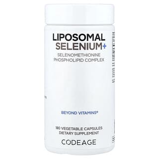 Codeage, Liposomal Selenium+, 180 Capsules