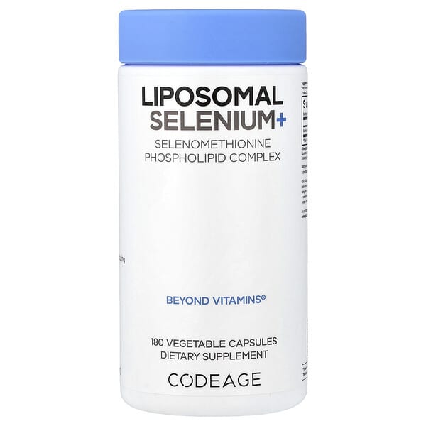 Codeage, Selenium+ Liposomal, 180 Kapsul