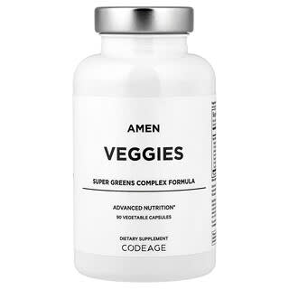 Codeage, Amen, Veggies, 베지 캡슐 90정