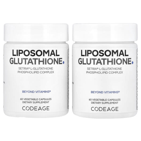 Codeage, Liposomal Glutathione, 120 Vegetable Capsules (250 mg per Capsule) — product photo 1