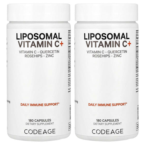 Codeage, Liposomal Vitamin C+, 360 Capsules
