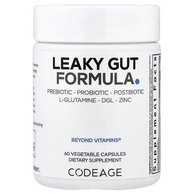 Norland Codeage, Leaky Gut Formula, 60 Vegetable Capsules supplement Uganda UGX 114675