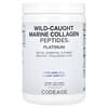 Wild-Caught Marine Collagen Peptides Powder, wild gefangene Meereskollagenpeptide, Platin, geschmacksneutral, 326 g (11,5 oz.)