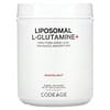 Poudre de L-glutamine+ liposomale, Acides aminés sous forme libre, Absorption améliorée, Non aromatisé, 472,5 g