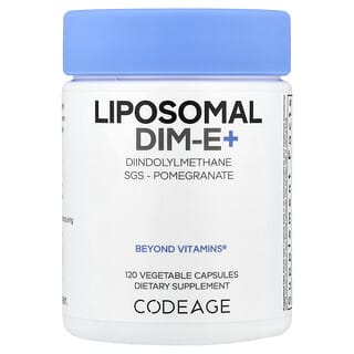 Codeage, DIM-E+ liposomal, 120 cápsulas vegetales