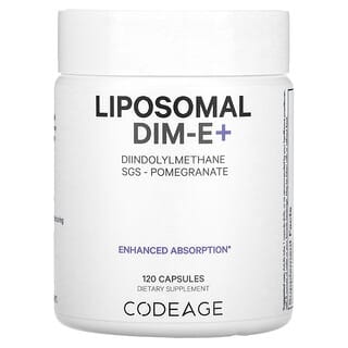 Codeage, Liposmal DIM-E +, гранат, 120 капсул