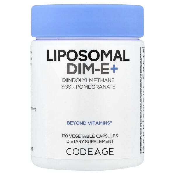 Codeage, Liposomal DIM-E+, 120 Veg Capsules