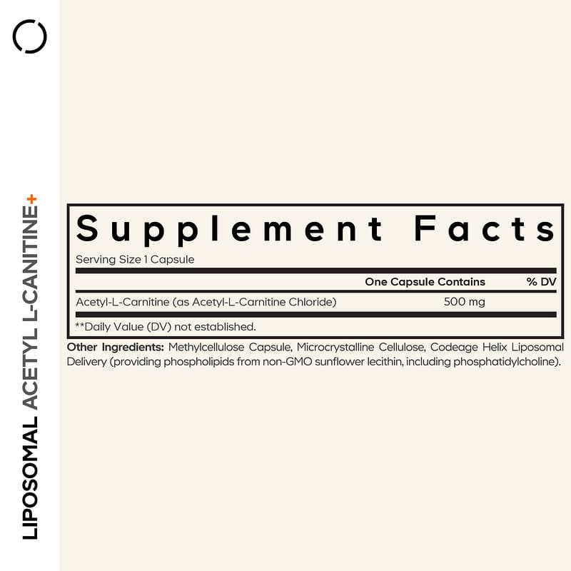 lypo spheric acetyl l carnitine LivOn Labs Lypo-Spheric Acetyl L-Carnitine main image 0