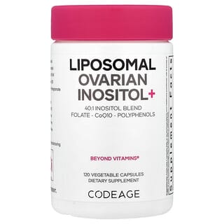 Codeage, Inositol+ liposomal, 120 capsules végétales