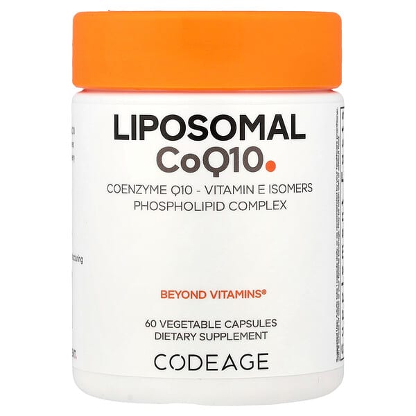 Codeage, Liposomal CoQ10, 60 Vegetable Capsules
