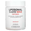 CoQ10 MAX Lipossomal, Coenzima Q10, Isômeros de Vitamina E, Absorção Aprimorada, 60 Cápsulas