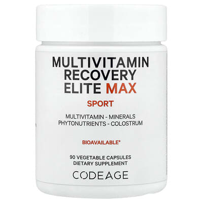 Codeage, Sports, Multivitamin Recovery Elite Max, 90 Vegetarian Capsules