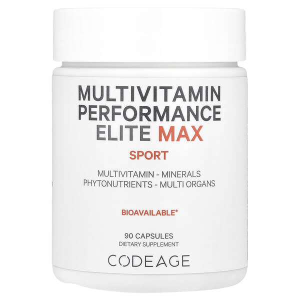 Codeage Multivitamin Performance Elite Max, Sport, 90 Capsules