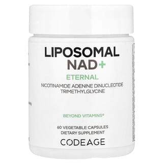 Codeage, NAD+ Lipossomal, 60 Cápsulas Vegetais