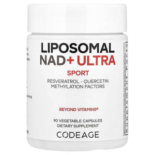 Codeage, Sport, Liposomal NAD+ ULTRA, 90 Vegetable Capsules