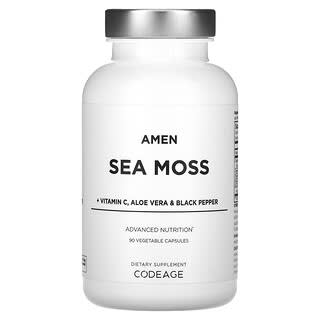Codeage, Amen, Sea Moss + Vitamin C, Aloe Vera & Black Pepper, 90 Vegetable Capsules