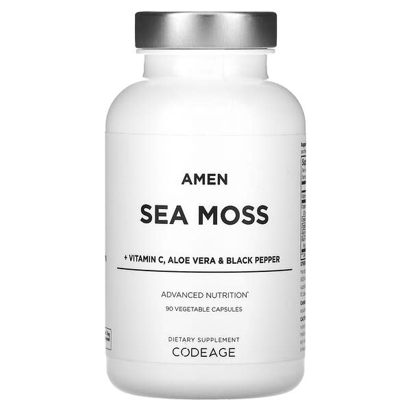 Codeage‏, Amen Sea Moss, 90 Vegetable Capsules