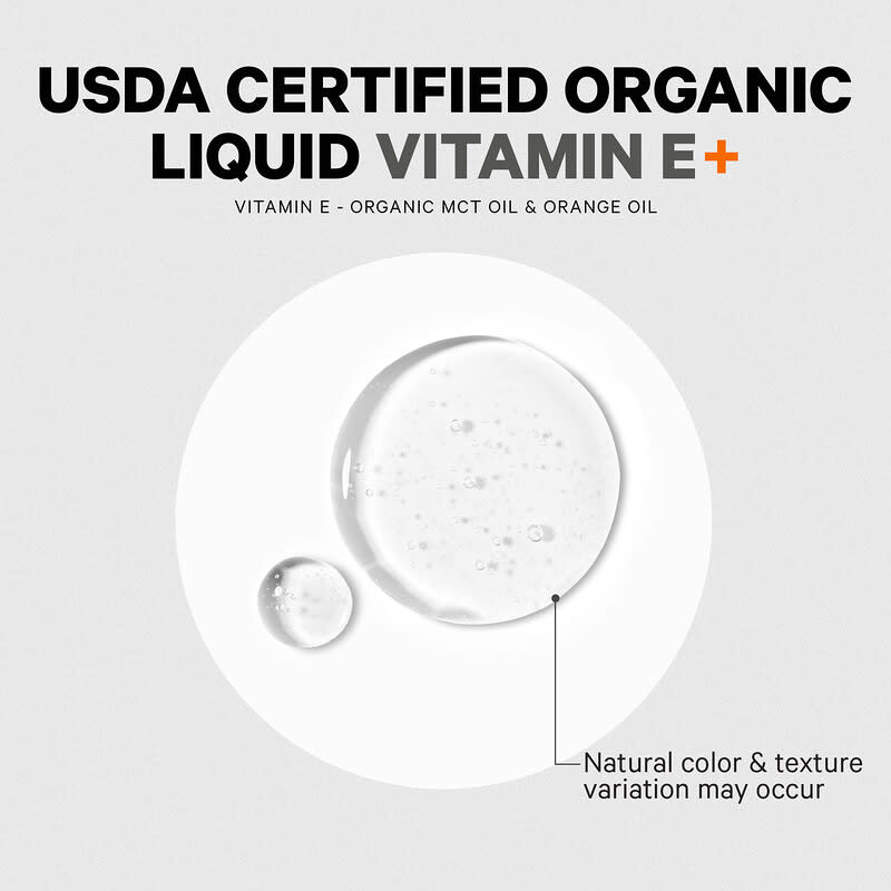 Liquid Vitamin E+, Unflavored, 2 fl oz (59.2 ml)