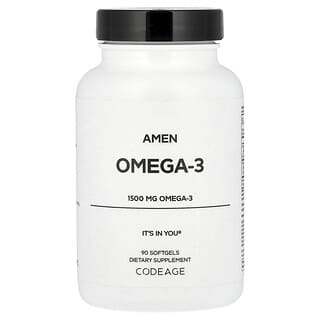 Codeage, Amen，Omega-3，90 粒软胶囊（每粒软胶囊 750 毫克）