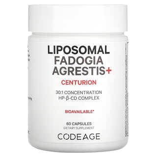 Codeage, Liposomales Fadogia Agrestis+, 60 Kapseln