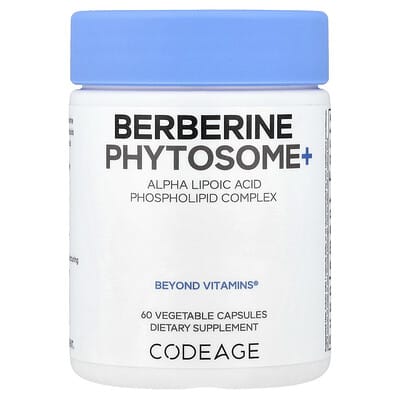 Codeage, Berberine Phospholipid Complex+, 60 Capsules