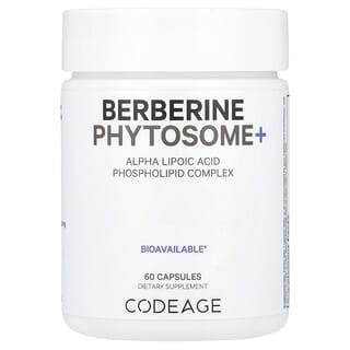 Codeage, Berbérine Phytosome+, 60 capsules