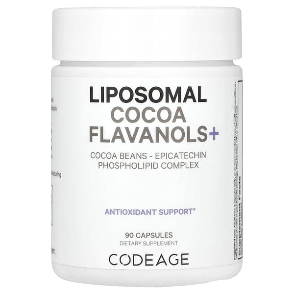Codeage, Liposomal Cocoa Flavanols+, 90 Capsules