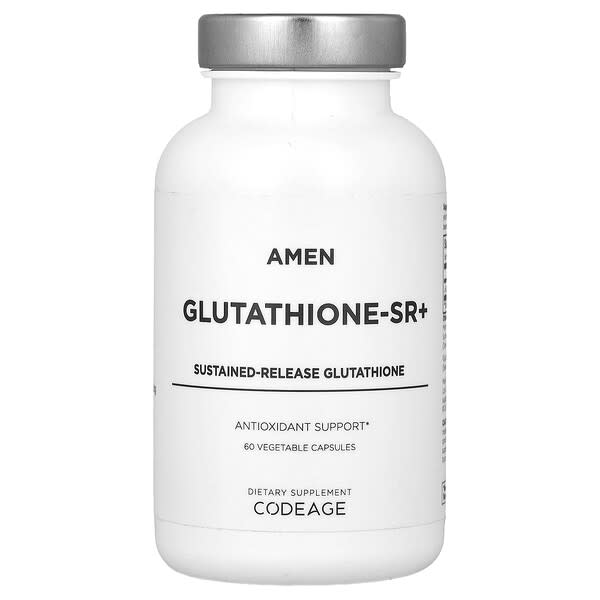 Codeage Glutathione-SR+, 250 mg, 60 Vegetable Capsules