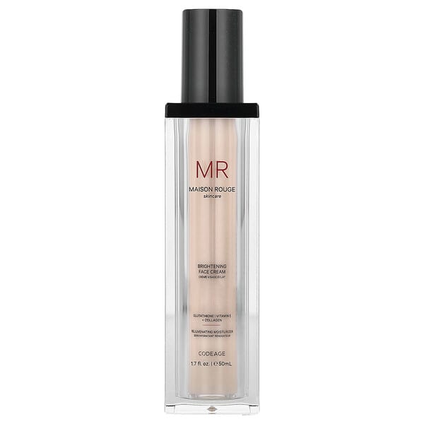 Codeage, Maison Rouge, Crema facial iluminadora para el cuidado de la piel, 50 ml (1,7 oz. líq.)